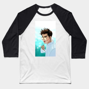 Boy with Sea (Mek Jirakit) Baseball T-Shirt